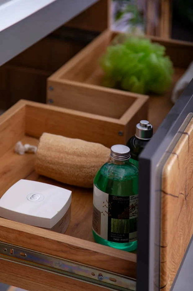 Тумба под раковину Бриклаер Форест 100 4627125414664 подвесная Дуб золотой Антрацит Тумба под раковину Бриклаер Форест 100 4627125414664 подвесная Дуб золотой Антрацит