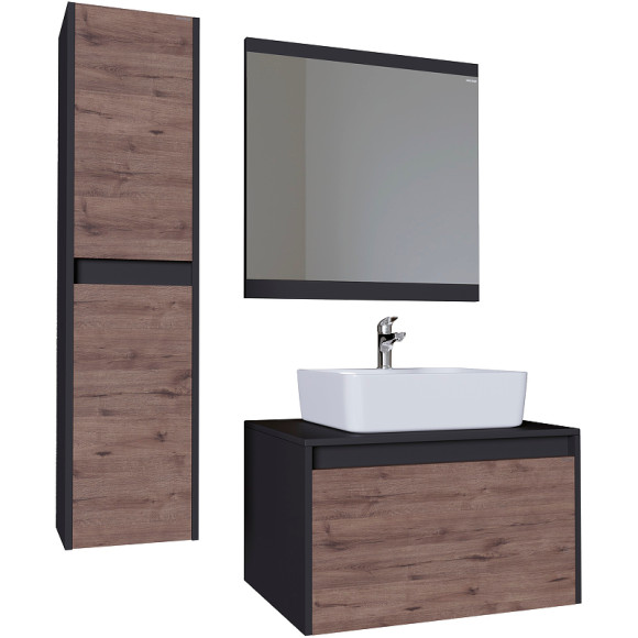 Зеркало Grossman Смарт 70 207005 Графит Зеркало Grossman Смарт 70 207005 Графит