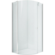 Душевой уголок New Trendy New Soleo Chrome 100х100 K-0417 профиль Хром стекло прозрачное