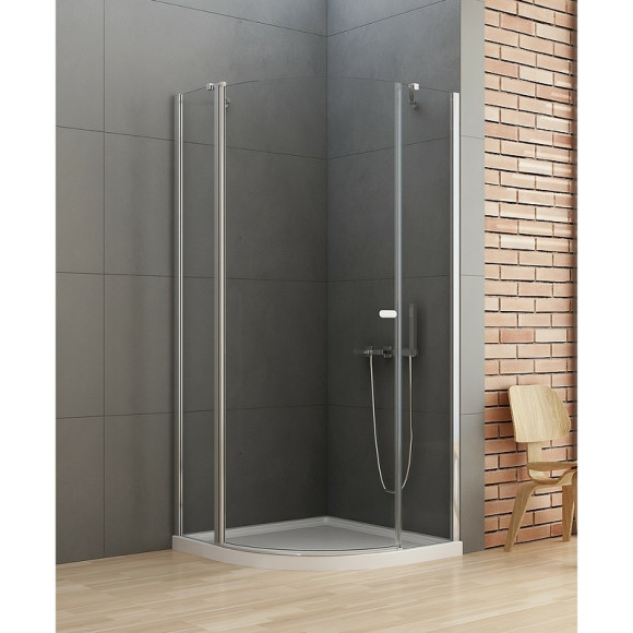 Душевой уголок New Trendy New Soleo Chrome 100х100 K-0417 профиль Хром стекло прозрачное Душевой уголок New Trendy New Soleo Chrome 100х100 K-0417 профиль Хром стекло прозрачное