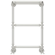 Водяной полотенцесушитель Сунержа Ренессанс 1386 660х400 00-0281-6640 с полкой Хром