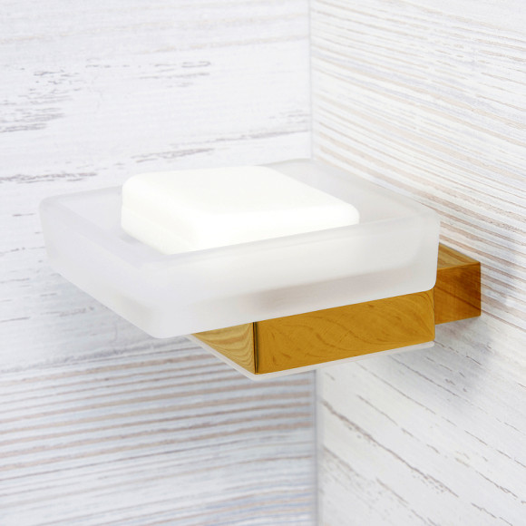 Мыльница WasserKRAFT Sauer K-7929 Золото Мыльница WasserKRAFT Sauer K-7929 Золото