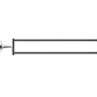 Держатель для полотенец Duravit Starck T 0099411000 Хром