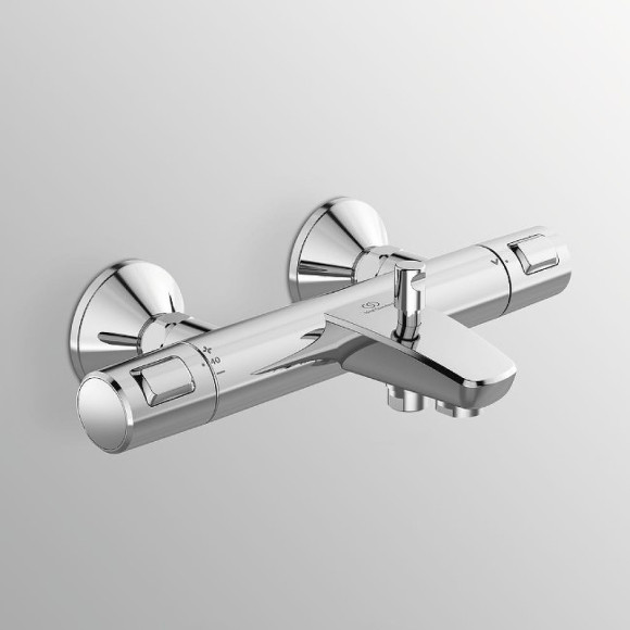 Смеситель для ванны Ideal Standard Ceratherm T25 A7206AA с термостатом Хром Смеситель для ванны Ideal Standard Ceratherm T25 A7206AA с термостатом Хром