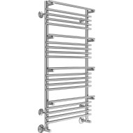 Водяной полотенцесушитель Terminus Вента Люкс П18 500х1000 4670078529527 Хром, нижнее подключение, G 1/2" ВР, с угловым соединением