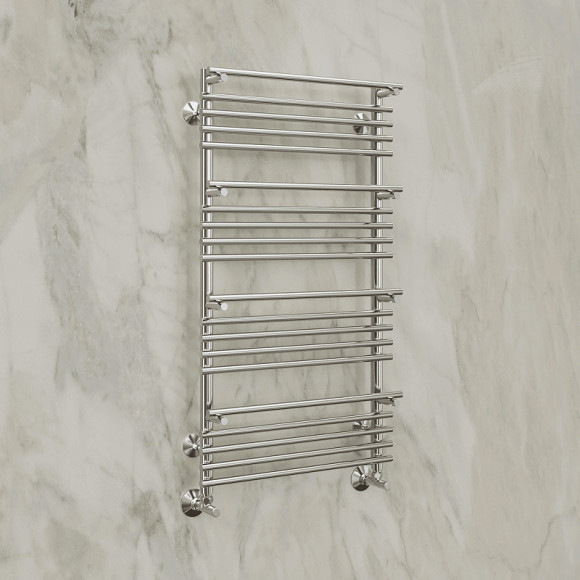 Водяной полотенцесушитель Terminus Вента Люкс П18 500х1000 4670078529527 Хром, нижнее подключение, G 1/2" ВР, с угловым соединением Водяной полотенцесушитель Terminus Вента Люкс П18 500х1000 4670078529527 Хром, нижнее подключение, G 1/2" ВР, с угловым соединением