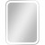 Зеркало Континент Russo 500х700 ЗЛП3031 с подсветкой с сенсорным выключателем