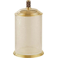 Ведро для мусора Boheme Murano 10914-CH-G Золото Шоколад