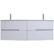 Тумба под раковину Jacob Delafon Nona 140 EB1891RU-G1C подвесная Белая глянцевая