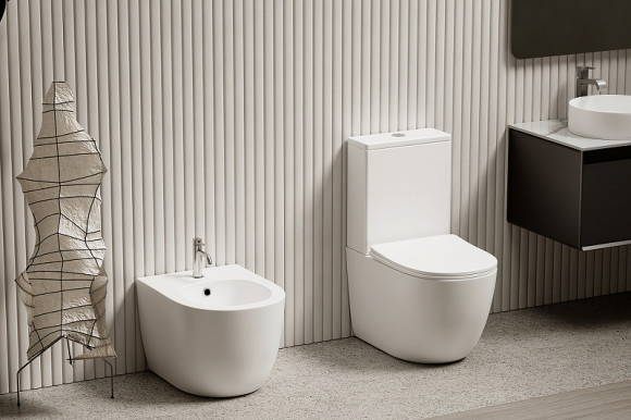 Биде Abber Bequem AC1152 Белое