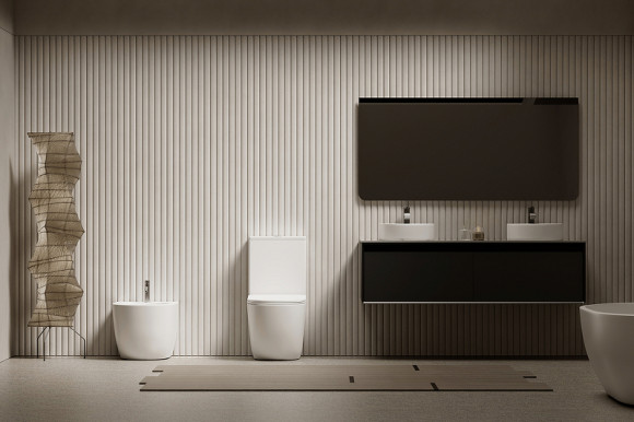 Биде Abber Bequem AC1152 Белое