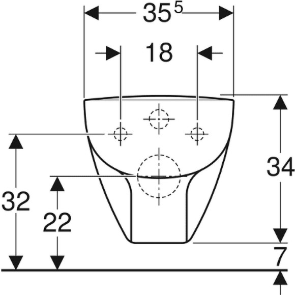 Унитаз Geberit Renova Nr.1 Comprimo New 206145000 подвесной без сиденья Белый Унитаз Geberit Renova Nr.1 Comprimo New 206145000 подвесной без сиденья Белый