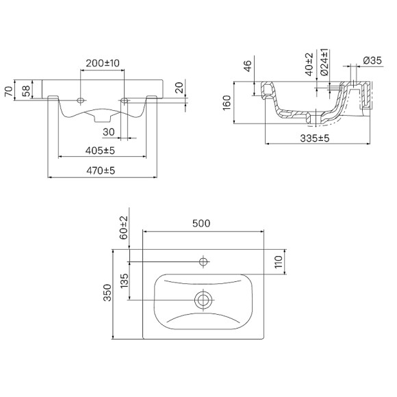 Тумба с раковиной Iddis Zodiac 50 ZOD5ABFi95K Белая матовая Дерево