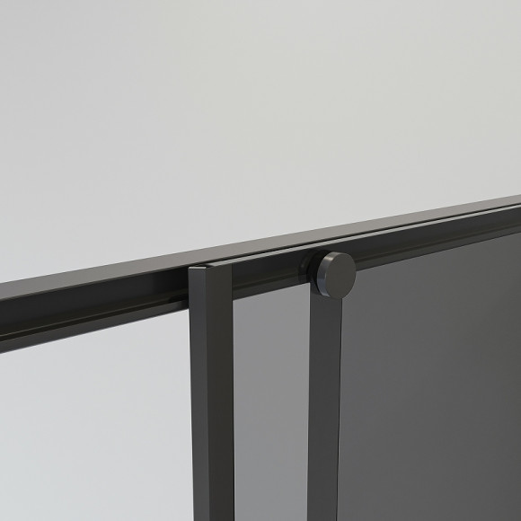 Душевой уголок Niagara Nova 100х100 NG-2824-34BLACK профиль Черный матовый стекло тонированное Душевой уголок Niagara Nova 100х100 NG-2824-34BLACK профиль Черный матовый стекло тонированное