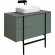 Тумба под раковину Allen Brau Reality 100 1.32007.CGM подвесная Олива матовая