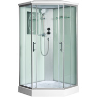 Душевая кабина WeltWasser WW500 Nesse 902 90x90 10000003280 профиль Хром стекло прозрачное