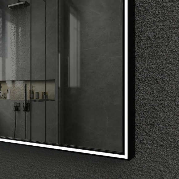 Зеркало Esbano 80 ESMR3803TDB с подсветкой с подогревом и инфракрасным выключателем