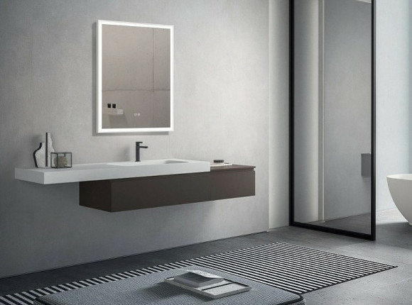 Зеркало Esbano 50 ESMI3682FD с подсветкой с сенсорным выключателем и подогревом