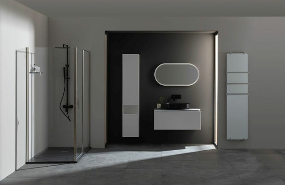 Шкаф пенал Allen Brau Infinity 35 L 1.21010.WM подвесной Белый матовый Шкаф пенал Allen Brau Infinity 35 L 1.21010.WM подвесной Белый матовый