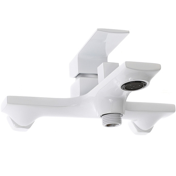 Смеситель для ванны Orange Lutz M04-100w Белый Смеситель для ванны Orange Lutz M04-100w Белый