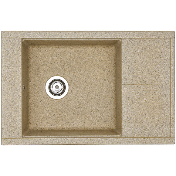 Кухонная мойка Aquaton Делия 78 1A715132DE220 Песочный