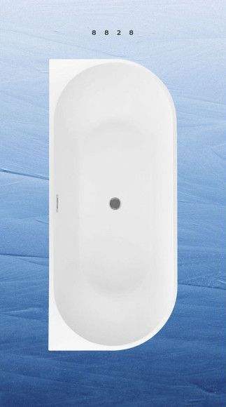 Акриловая ванна Swedbe Vita 170x75 8828 без гидромассажа Акриловая ванна Swedbe Vita 170x75 8828 без гидромассажа