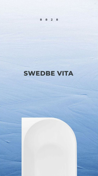 Акриловая ванна Swedbe Vita 170x75 8828 без гидромассажа Акриловая ванна Swedbe Vita 170x75 8828 без гидромассажа