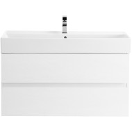 Тумба под раковину Cezares Molveno 46 100 MOLVENO 46-100-2C-SO-BG подвесная Bianco Ghiaccio