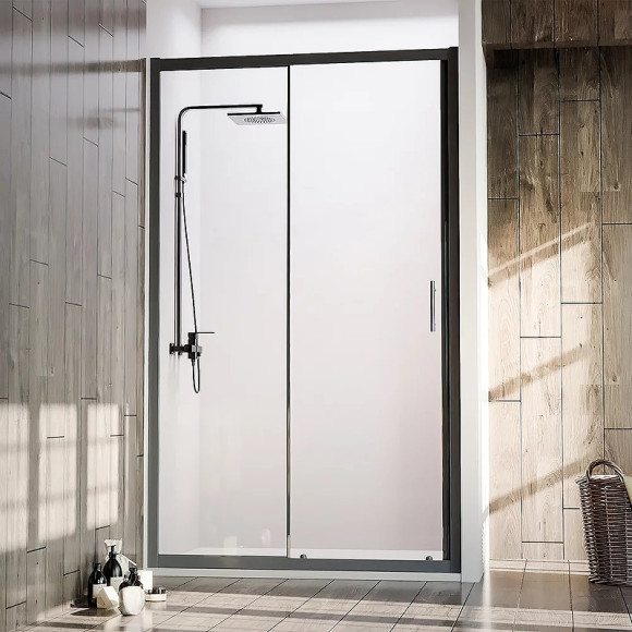 Душевая дверь Veconi Vianno VN-72B 150 VN72B-150-01-C4 профиль Черный матовый стекло прозрачное Душевая дверь Veconi Vianno VN-72B 150 VN72B-150-01-C4 профиль Черный матовый стекло прозрачное