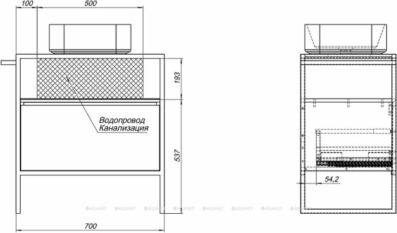 Тумба под раковину Allen Brau Priority 70 1.31001.PWM Папирус матовый Тумба под раковину Allen Brau Priority 70 1.31001.PWM Папирус матовый