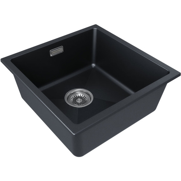 Кухонная мойка Paulmark Lumi 45 UNI LU45-BLM Черный маталлик Кухонная мойка Paulmark Lumi 45 UNI LU45-BLM Черный маталлик