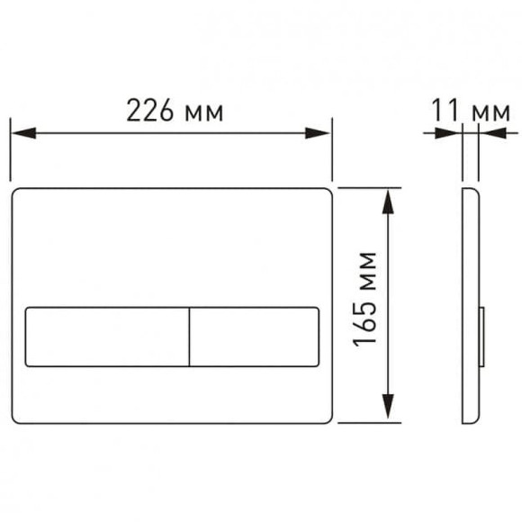 Комплект унитаза с инсталляцией Berges Novum 042453 с сиденьем Микролифт и клавишей смыва Хром матовый