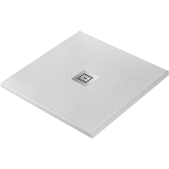 Душевой поддон из искусственного камня BelBagno Uno 80x80 TRAY-MR-UNO-A-80-35-W-CR Белый Душевой поддон из искусственного камня BelBagno Uno 80x80 TRAY-MR-UNO-A-80-35-W-CR Белый