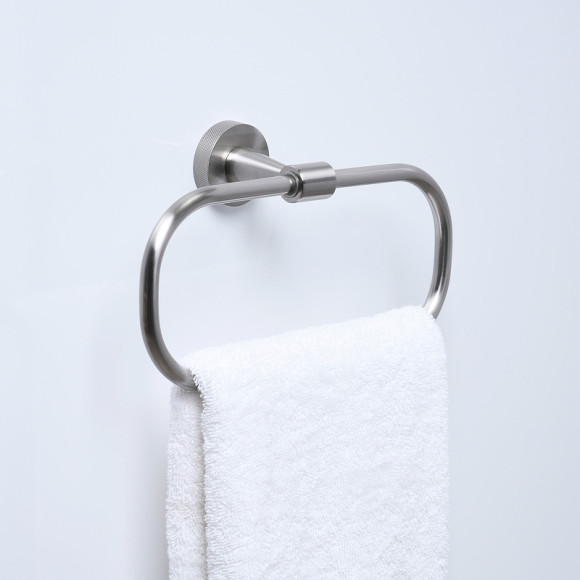 Кольцо для полотенец WasserKRAFT Tauber K-64460 Никель