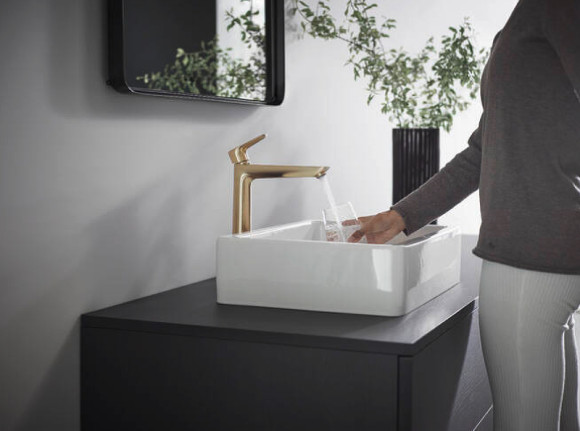 Смеситель для раковины Hansgrohe Talis E 71717140 Шлифованная бронза