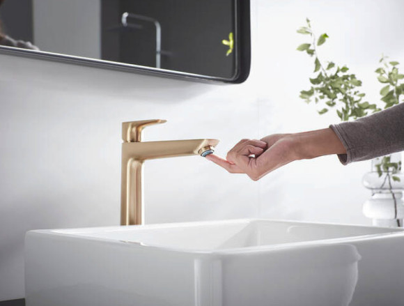 Смеситель для раковины Hansgrohe Talis E 71717140 Шлифованная бронза