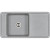 Кухонная мойка Aquaton Беллис 97 1A725132BS230 Серая