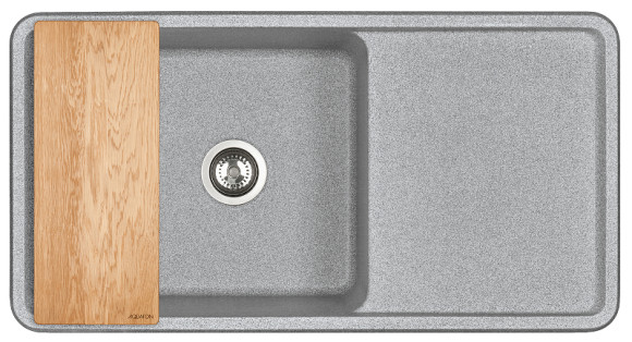 Кухонная мойка Aquaton Беллис 97 1A725132BS230 Серая