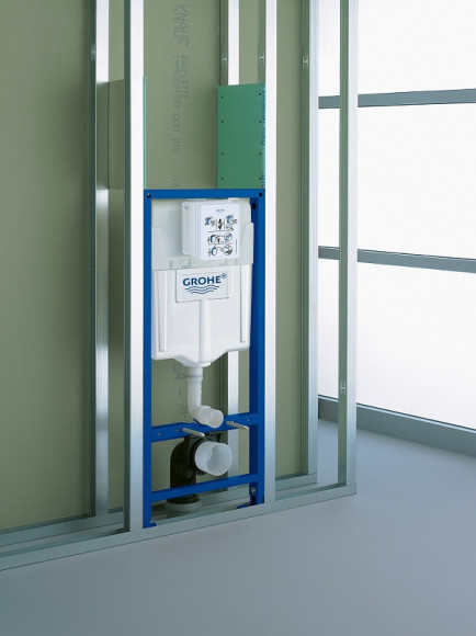 Инсталляция Grohe Solido 38811000 для унитаза с клавишей смыва Хром