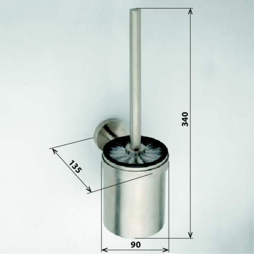 Ершик для унитаза Bemeta Neo stainless 102313075 Нержавеющая сталь Ершик для унитаза Bemeta Neo stainless 102313075 Нержавеющая сталь