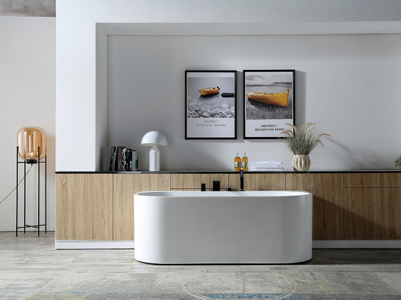 Акриловая ванна Abber 170х78 AB9310 без гидромассажа