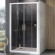 Душевая дверь Ravak 10° 10DP4 130 0ZKJ0100Z1 профиль Белый стекло Transparent Душевая дверь Ravak 10° 10DP4 130 0ZKJ0100Z1 профиль Белый стекло Transparent