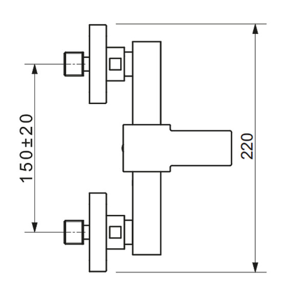 Смеситель для душа Migliore Kvant 18774 Хром
