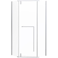 Душевой уголок Esbano Surf 90x90 ESOGS90PRC профиль Хром стекло прозрачное