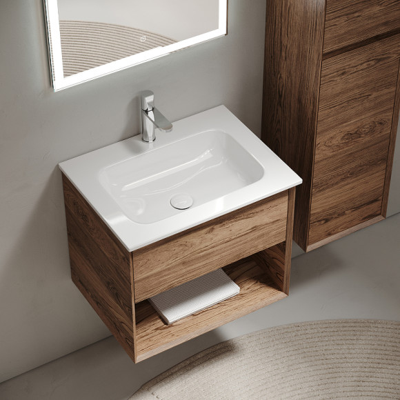 Тумба под раковину Sancos Marmi 1.0 60 MR1.060ECH подвесная Дуб чарльстон Тумба под раковину Sancos Marmi 1.0 60 MR1.060ECH подвесная Дуб чарльстон