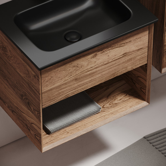 Тумба под раковину Sancos Marmi 1.0 60 MR1.060ECH подвесная Дуб чарльстон Тумба под раковину Sancos Marmi 1.0 60 MR1.060ECH подвесная Дуб чарльстон