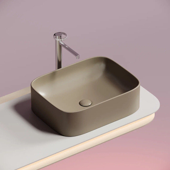 Раковина-чаша Ceramicanova Element 51 CN6052MC Капучино матовая Раковина-чаша Ceramicanova Element 51 CN6052MC Капучино матовая