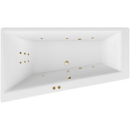 Акриловая ванна Excellent Sfera 170x100 L WAEX.SFL17.LINE.BR с гидромассажем Акриловая ванна Excellent Sfera 170x100 L WAEX.SFL17.LINE.BR с гидромассажем