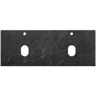 Столешница под раковину BelBagno 120 KEP-120-2-MNO Marmo Nero Opaco