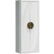 Шкаф пенал Opadiris Ибица 45 00-00007078 подвесной Белый глянцевый Золото